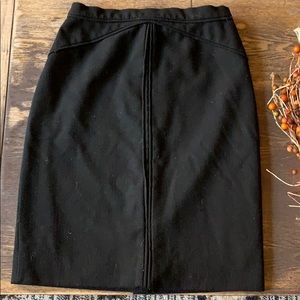 Black Antonio Melani Pencil Skirt